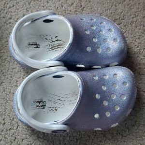 Crocs C5 Silver Glitter